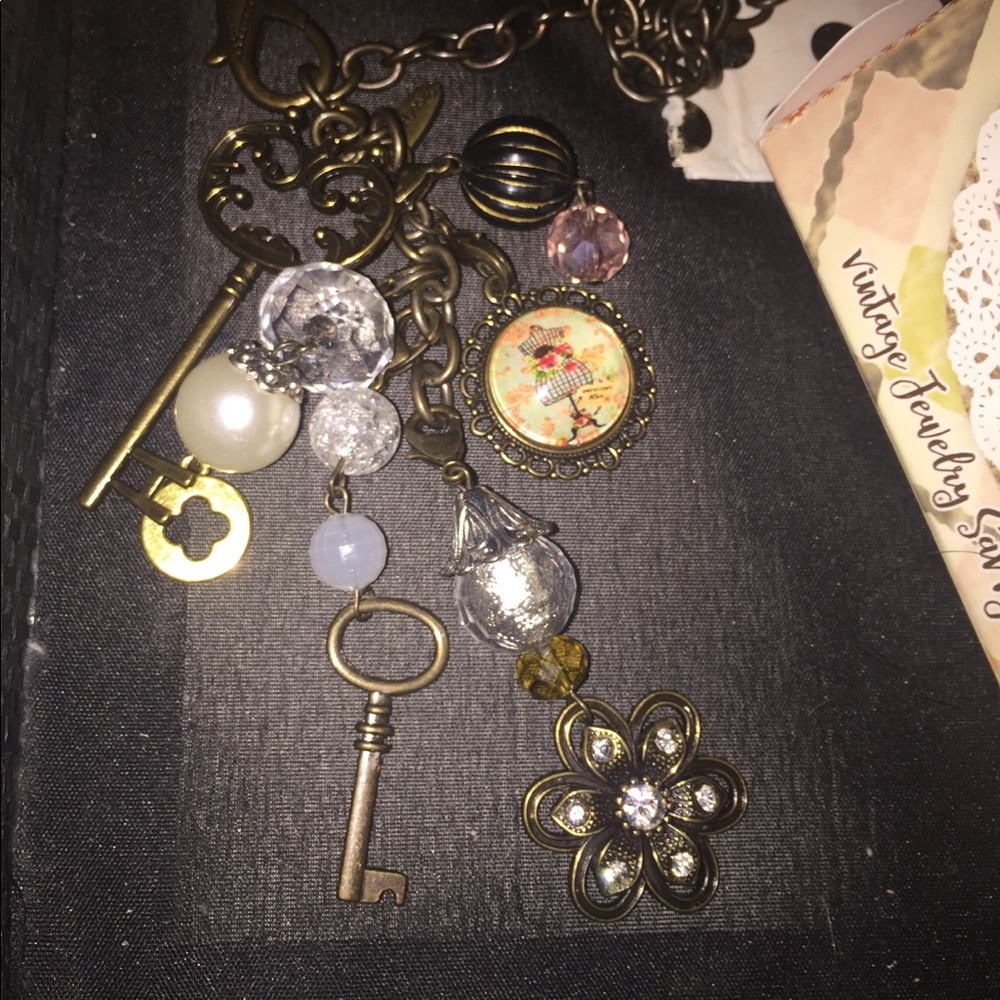 Plunder Vintage Long Necklace NEW Great Gift